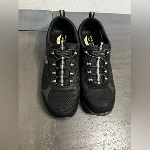 Skechers Slip-ins: Arch Fit 2.0 - Easy Chic Black Women’s Athletic Shoes Size 8